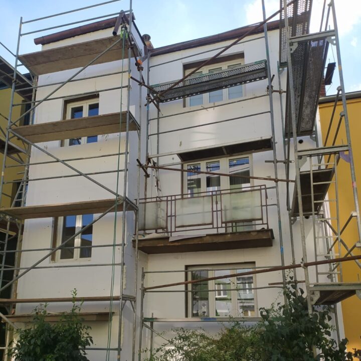 Fasáda bytového domu